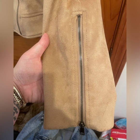 Banana Republic Vegan Suede Moto Jacket - Picture 6 of 7